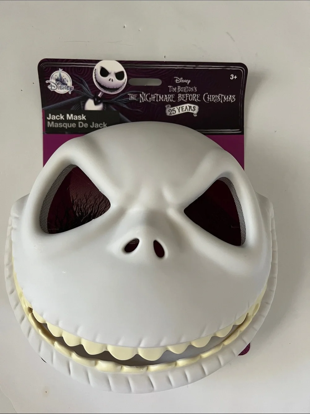 Disney The Nightmare Before Christmas Jack White Face Mask